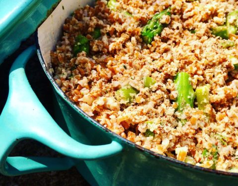 Tahini, Asparagus & Bulgar Wheat Salad