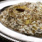 Za'atar Labney Roasted Garlic Dip